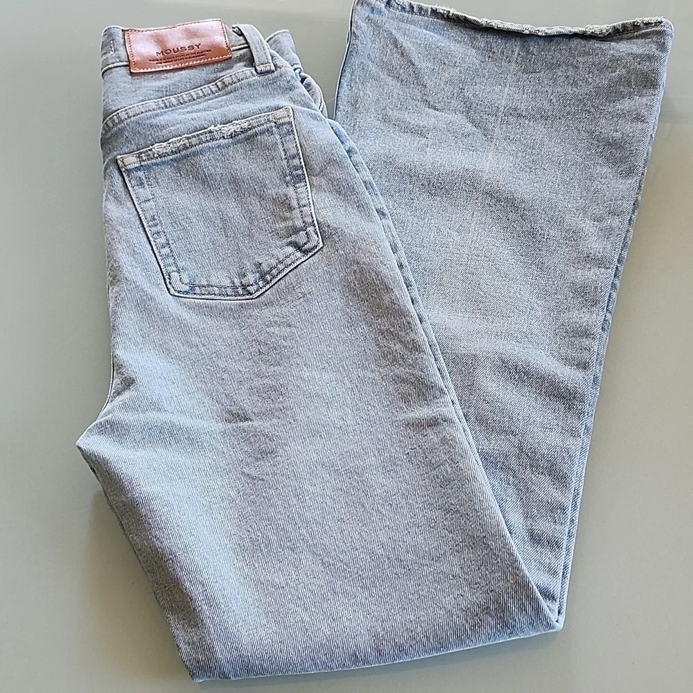 Moussy MVS Flare High Rise Flare Jeans Size 24